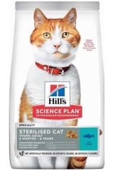 HİLLS TON BALIKLI STERİLİSED KISIRLAŞTIRILMIŞ KEDİ MAMASI 15 KG