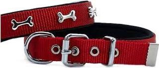 DOGGİE KONFOR DOKUMA KEMİLİ BOUN TASMASI RED 40CM