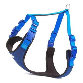 DOGGİE HAVALI DOKUMA GÖĞÜS TASMASI ROYALMAVİ 2,5X65-75CM