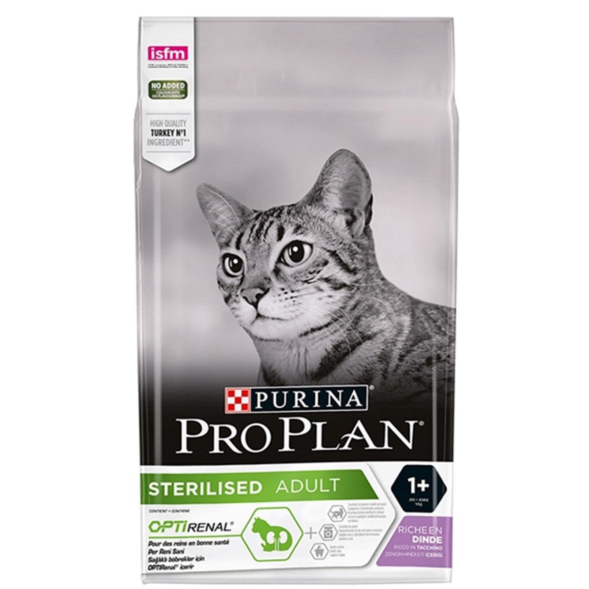 Proplan Pro Plan Sterilised Hindili Kısırlaştırılmış Kedi Maması 3kg