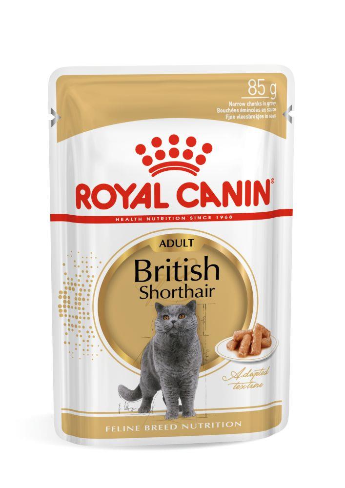 Royal Canin British Shorthair Yaş Mama Pouch 85gr