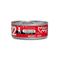 Disugual Mini Me 22 Sığır Etli Kısırlaştırılmış Pate Yaş Kedi Maması 85gr