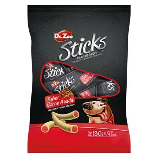 Dr.Zoo Mini Sticks Izgara Etli Kopek odulu 130Gr