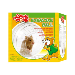 Hamster Topu Şeffaf Standli -Orta