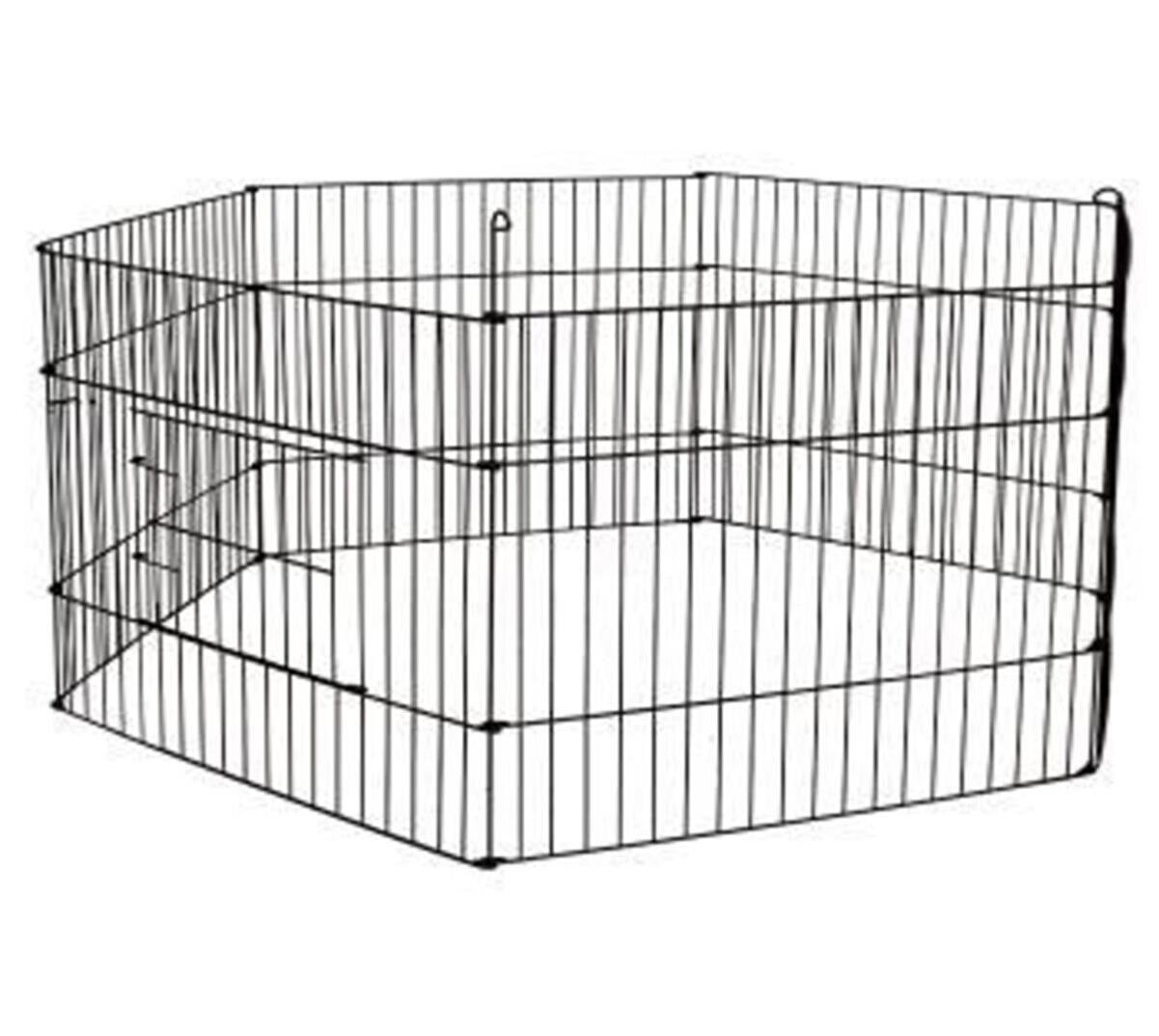 Kedi Köpek Için Panel Çit 61x91 cm 6 Parça