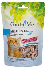 GardenMix Kurutulmuş Balıklı Kedi Ödülü 60 Gr