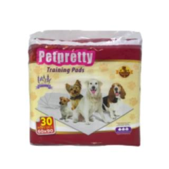 PET PRETTY YAVRU KÖPEK TUVALET EĞİTİM PEDİ 60X90 CM 30 LU