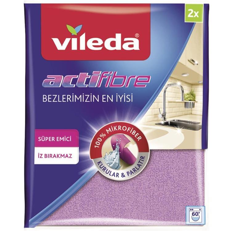 Vileda 2'li Actifibre Mikrofiber Bez