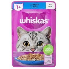 Whiskas Pouch Jöleli Ton Balıklı Kedi Maması 85 gr