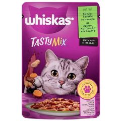 Whiskas TastyMix Kuzulu Tavuklu ve Havuçlu Yetişkin Kedi Konservesi 85gr