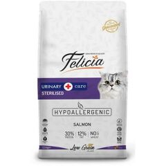 Felicia Az Tahıllı 12 Kg Sterilised Somonlu HypoAllergenic Kedi Maması