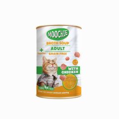 Moochie Et Suyu İçerisinde Tavuklu Çorba Yetişkin Kedi Ödülü 135 ml
