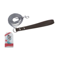 SL106-C DERİ SAPLI ZİNCİR UZATMA SİLVER 120CM X 3,