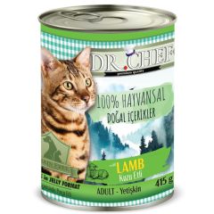 Dr.Chef Tahılsız Kuzu Etli Yetişkin Kedi Maması 415gr