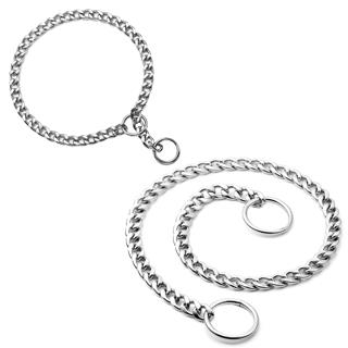 SLC 510-6639 PASLANMAZ TEKLI KÖPEK EĞITIM ZINCIRI 60 CM