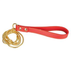 Snake-1 Deri Saplı Zincir Uzatma Gold 120Cm X 4,0M
