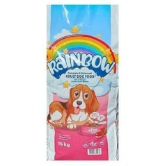 Rainbow Kuzulu Köpek Maması 15 kg