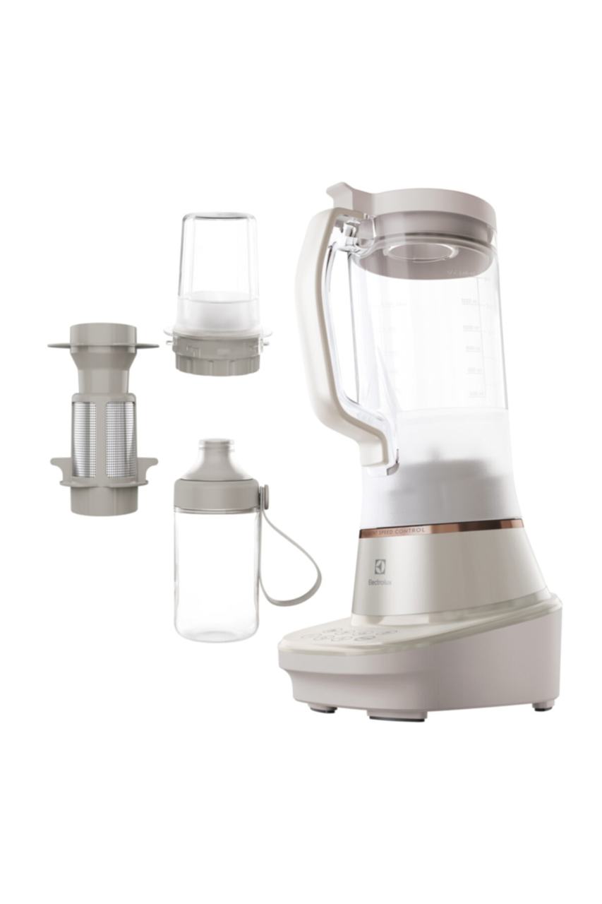 Electrolux E7TB1_8SSM Taşınabilir Şişeli Akıllı Hız Kontrollü Kum Rengi 900W Smoothie Blender