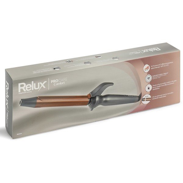 Relux RC6925 Procare Comfort 25 mm 210°C İyonik Keratin Korumalı Saç Maşası