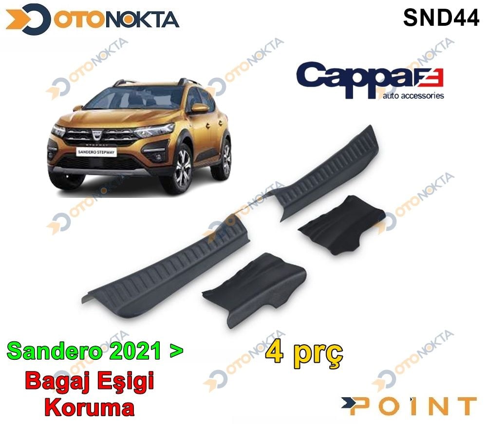 DACIA STEPWAY 2021>BAGAJ KORUMA ESIGI 4PRC CAPPA