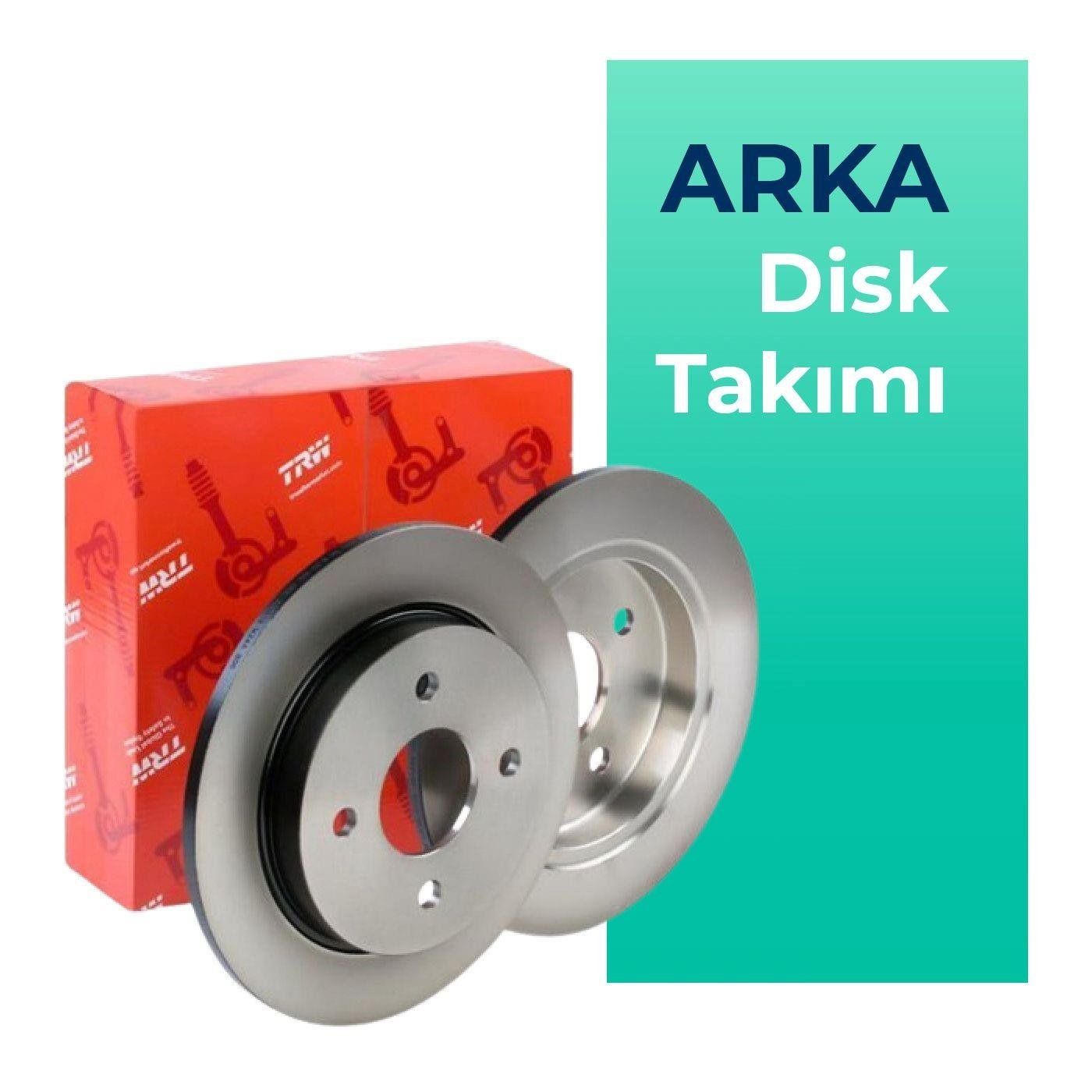 TRW Skoda Karoq Arka Fren Disk Takımı (2017-2022)