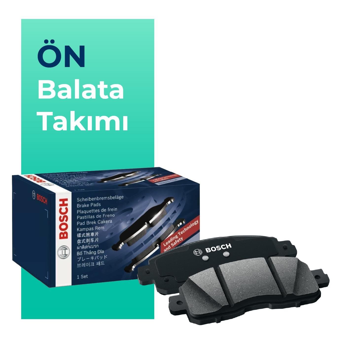 BOSCH Lancia Ypsilon Ön Takım Balatası (2003-2011)