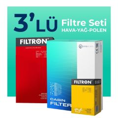 Filtron Fiat Freemont 2.0 Dizel Filtre Bakım Seti (2011-2016) 3 Lü