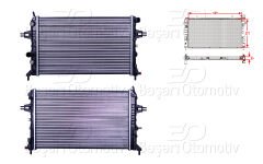SU RADYATORU MEKANIK AT 600X377X26 | OPEL ASTRA G ZAFIRA 1.4 1.6 98 > | AUTOLUX