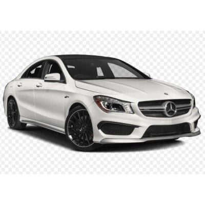 Mercedes CLA Serisi W117 (2012-2015) CLA45 Ön Lip (Plastik)