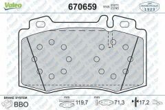 DISK FREN BALATA ON MERCEDES S-SERISI W211/W220/W221/C215/R129/W163/S320/CLS350/CLS500