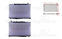 SU RADYATORU BRAZING MT 375X668X16 | HONDA HR-V 1.5i 15-18 | WISCO