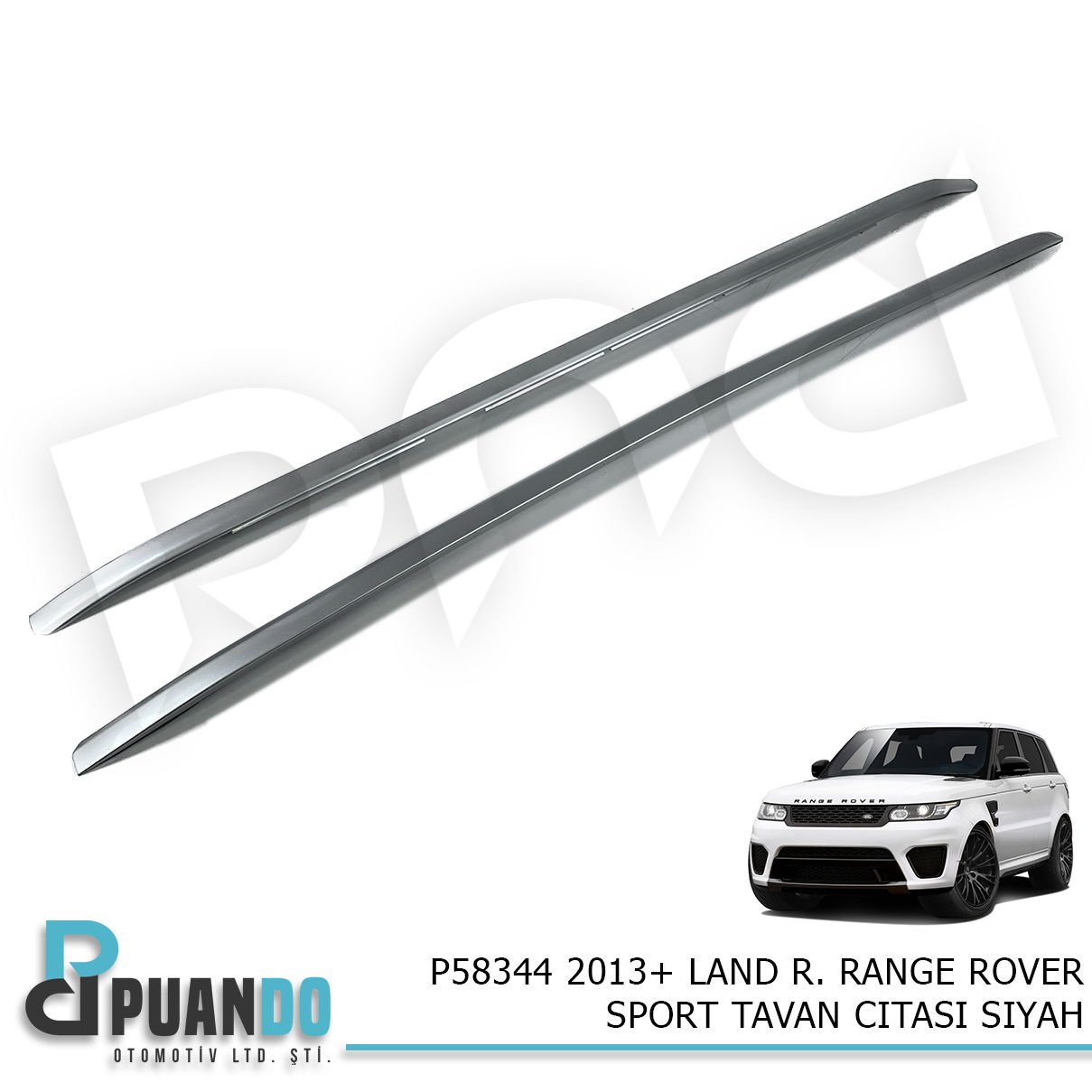 2013+ LAND R. RANGE ROVER SPORT TAVAN CITASI SIYAH