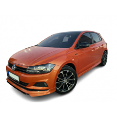 Volkswagen Polo (2018 - 2020) Aero Style  Marşpiyel Seti (Plastik)