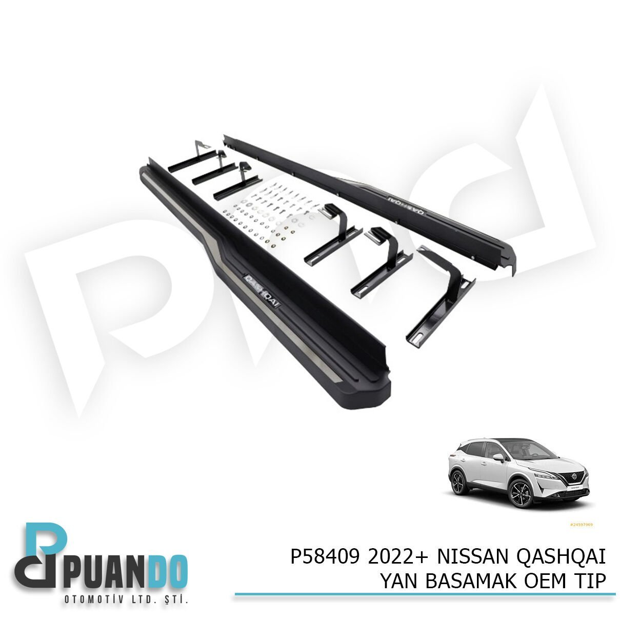 2022+ NISSAN QASHQAI YAN BASAMAK OEM TIP