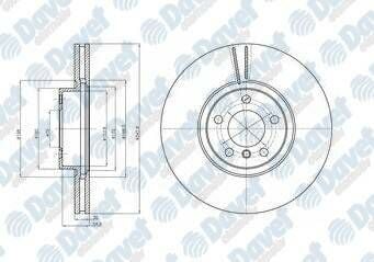 FREN DISKI TEKLI PAKET BOYALI BMW X5 X6 04/07> ON   ####