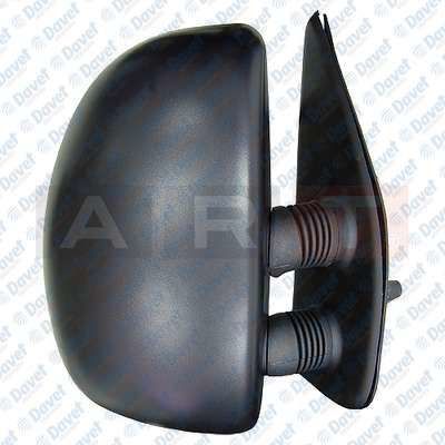 DIS DIKIZ AYNASI MEKANIK KISA KOL ÇIFT AYNALI SOL PEUGEOT-CITROEN-FIAT BOXER 00-06   ####