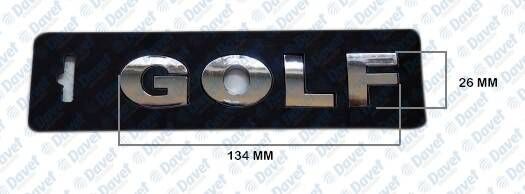 YAZI ARKA GOLF