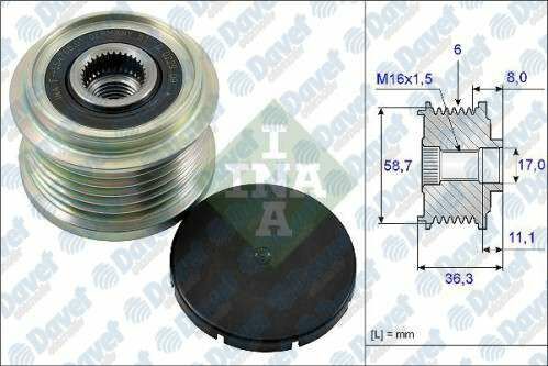 ALTERNATOR KASNAGI DUCATO BOXER JUMPER TRANSIT TOURNEO 2.2HDI 2.2TDCI
