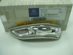 Mercedes A Serisi W169 Kasa 2004-2008 Sol Dikiz Ayna Sinyali Orjinal