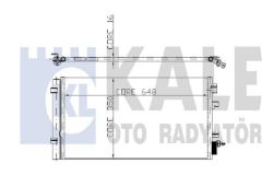 Renault Fluence Klima Radyatörü  Kale Marka