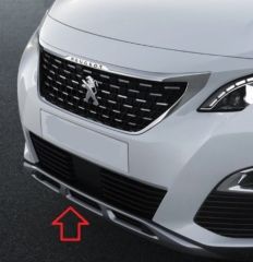 Peugeot 3008 2017-2020 Ön Tampon Alt Difizörü Gri Renk Yansanayi