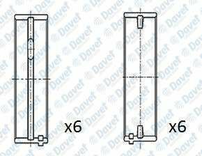 ANA YATAK TRANSPORTER T5 TOUAREG 2.5TDI AXD/AXE/BAC/BLJ/BLK/BNZ/BPC/BPD/BPE   ####