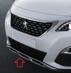 Peugeot 5008 2017-2020 Ön Tampon Alt Difizörü Gri Renk Yansanayi