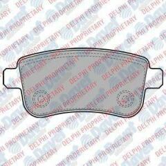 FREN BALATASI ARKA MEGANE IV 15>/MEGANE III 08>/SCENIC III 08>/FLUENCE 08> OTOM. EL FREN SISTEMLI