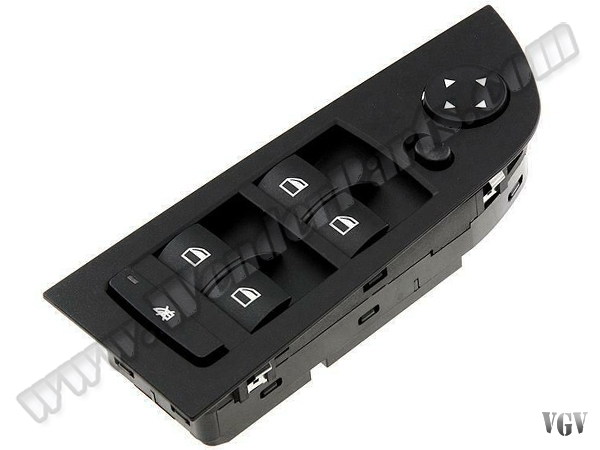 Cam Düğmesi E90+LCI Ön Sol Siyah Çerçeveli