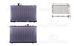 SU RADYATORU BRAZING AT 375X710X16 MM | SUZUKI SX4 1.6. FIAT SEDICI 07> | WISCO