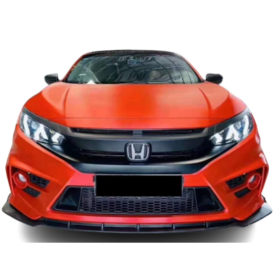 Honda Civic Fc5 (2017 - 2022) Fc450 Ön Lip (Plastik)