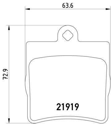 Fren Balatası 210 Mercedes