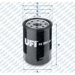 YAG FILTRESI TOYOTA AVENSIS 2.0L 1AZ-FE 1AZFSE AZT250 03-08 / RAV4 2.0L 1AZ-FE ACA21 ACA30 ACA31 01-12