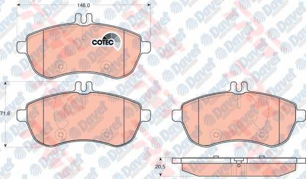 ON FREN BALATASI MERCEDES W204 C CLASS -C200 CDI-C220 CDI-C280-C280 4-MATIC-S204 C230-C180 KOMP 07> W212